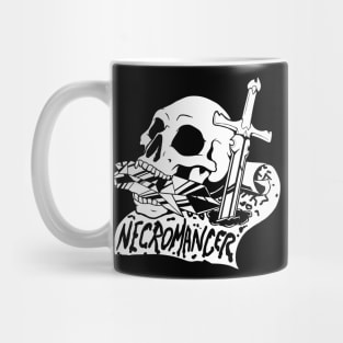 Necromancer Class - White Design Mug